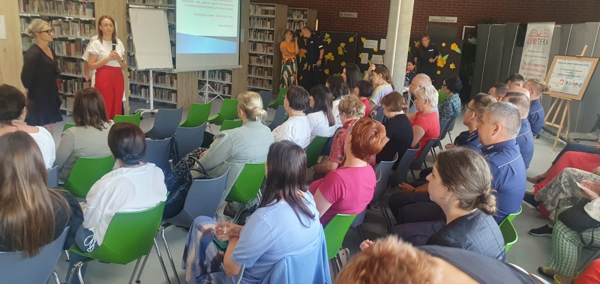 Seminarium szkoleniowe z przeciwdziałania przemocy domowej!