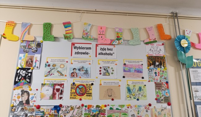 Gazetka profilaktyczna ucziów SP1