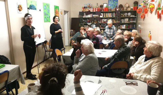 Zajęcia prowadzone przez pracowników MOPS