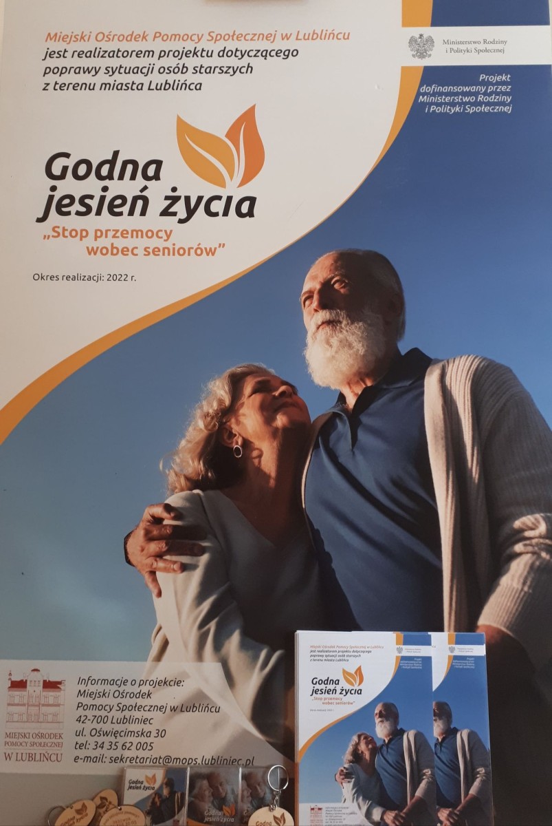 Miejski Ośrodek Pomocy Społecznej zaprasza do udziału w wydarzeniu jakim jest  Lokalna  Kampania Społeczna „STOP  PRZEMOCY  WOBEC  SENIORÓW”   realizowana w ramach projektu dofinansowanego przez  Ministerstwo Rodziny i Polityki Społecznej.