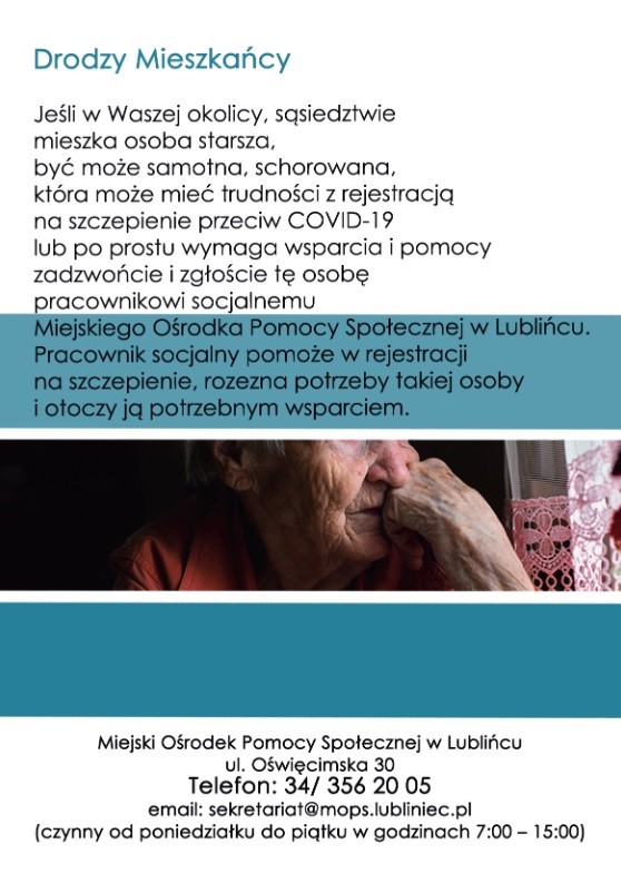 Apel do mieszkańców